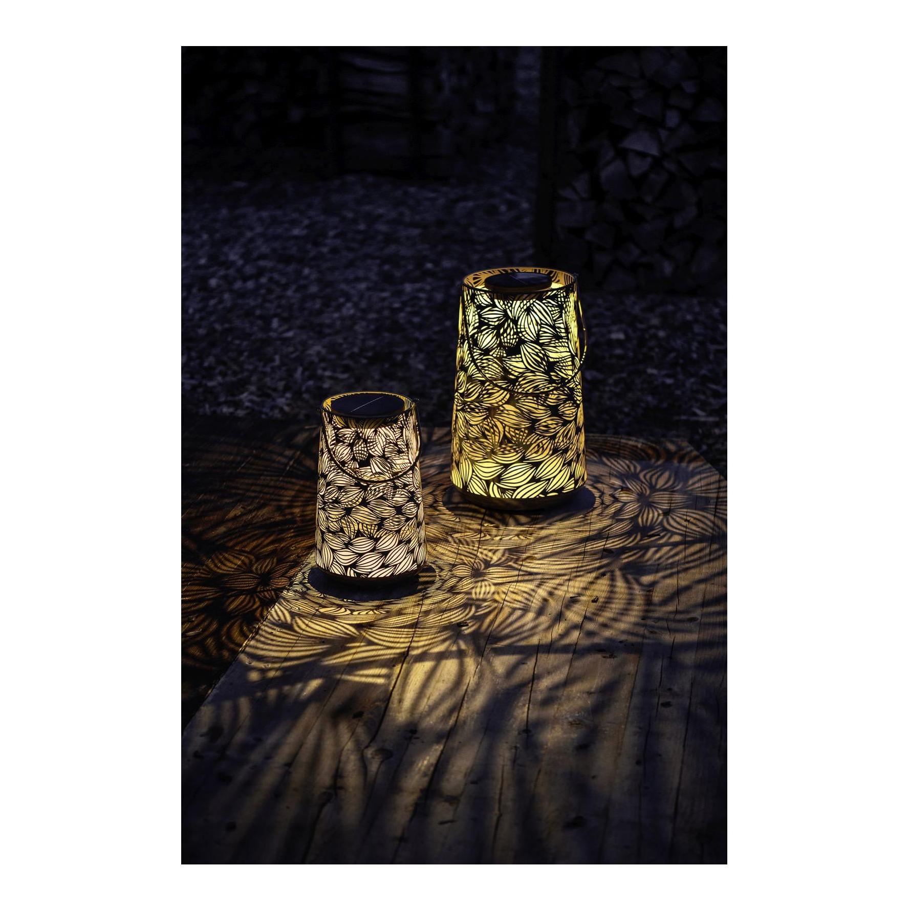 Solar Antic Lantern Flora