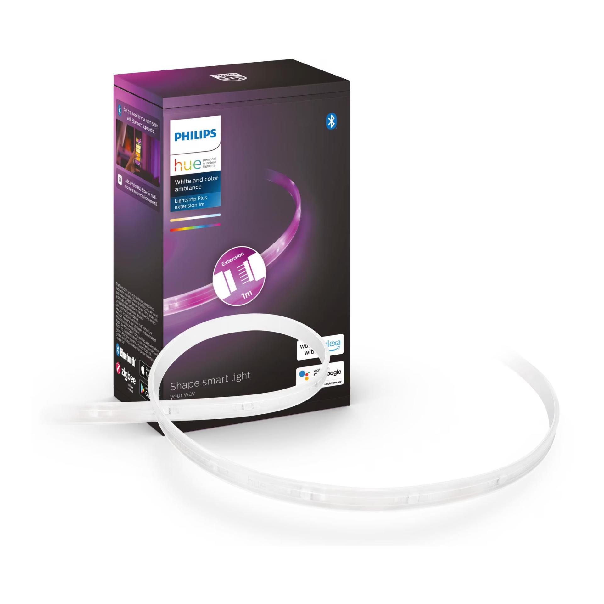 Philips Hue White & Color Ambiance Lightstrip Plus 1m Erweiterung
