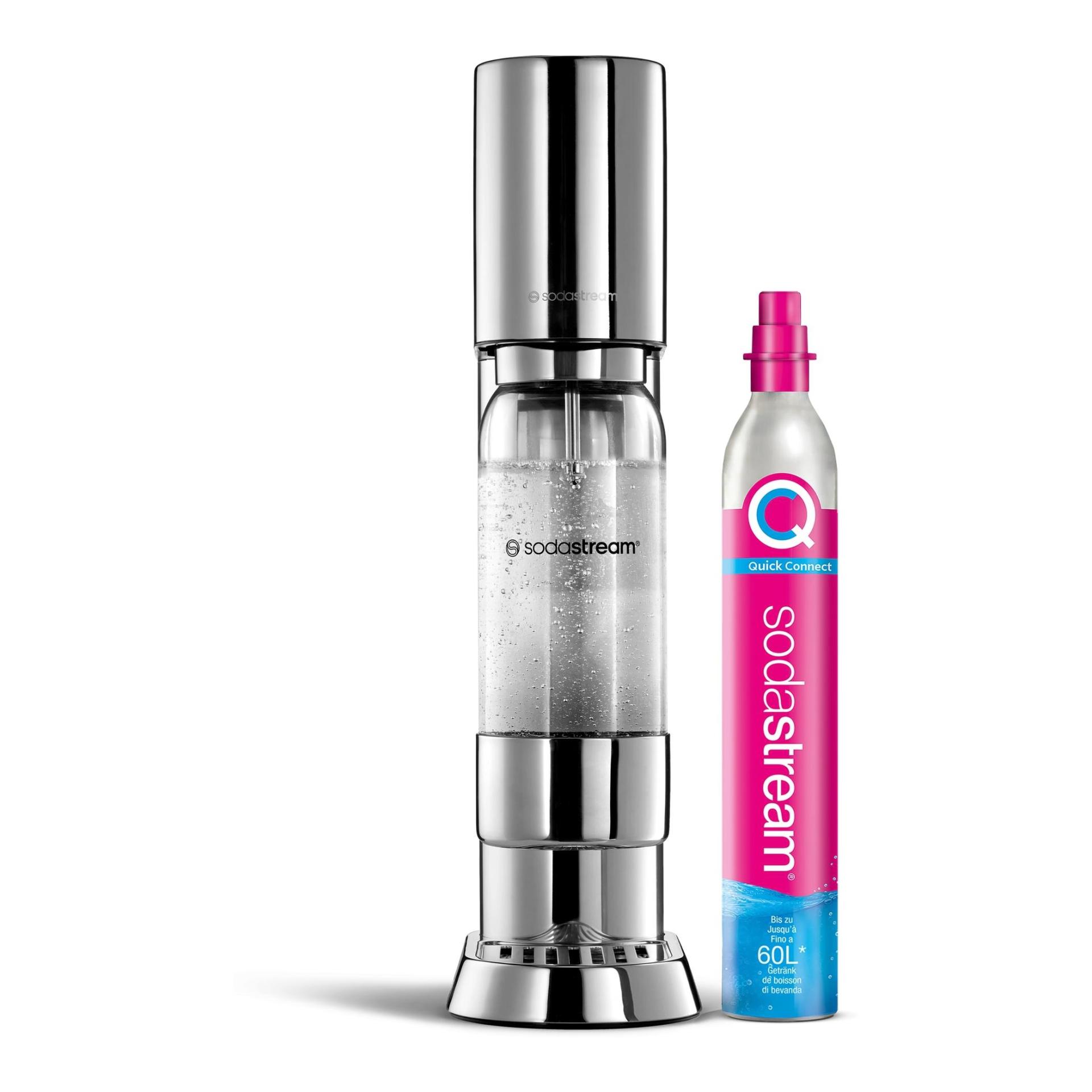 Wassersprudler Enso mit Quickconnect und Flasche