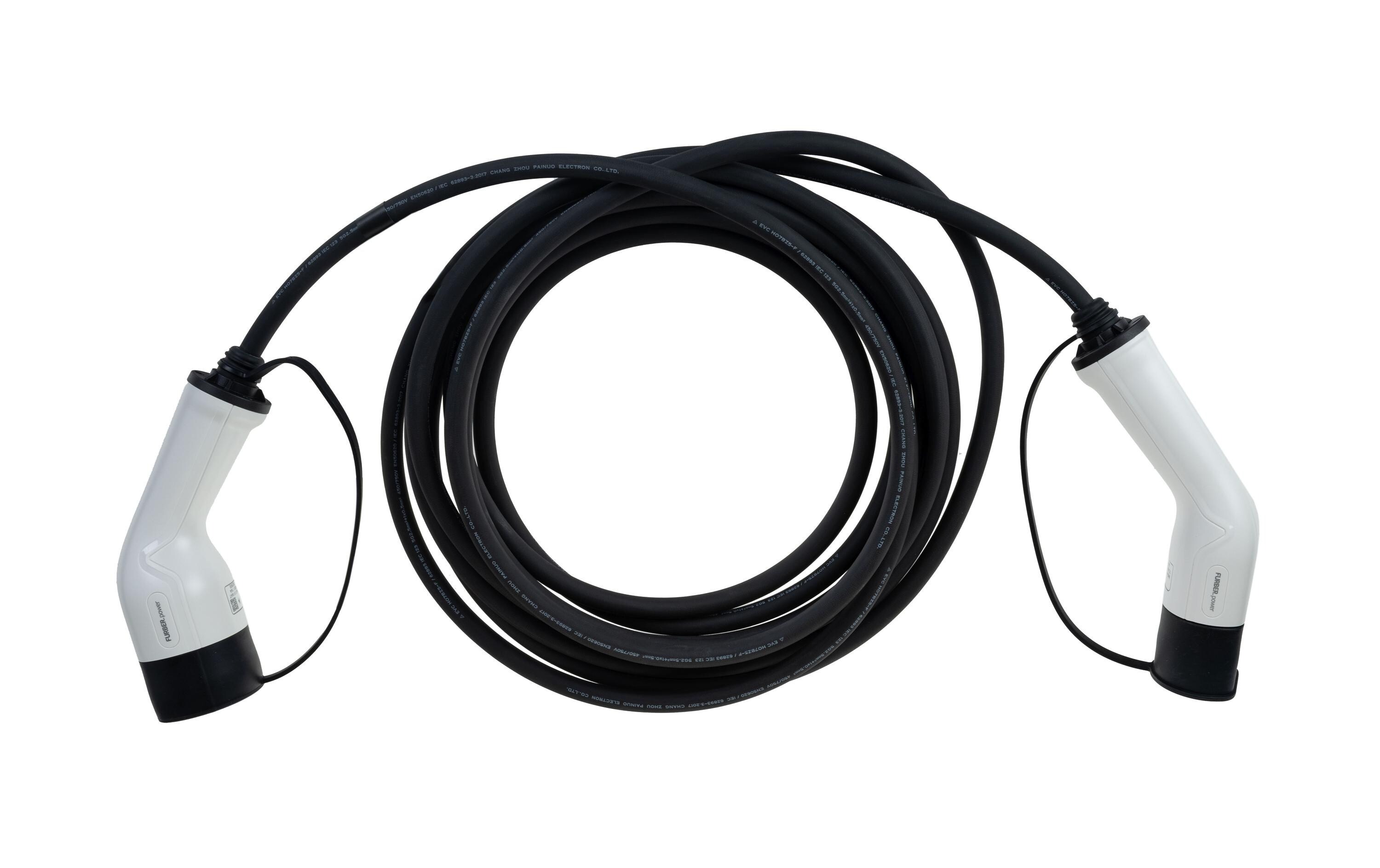 Ladekabel THOR Typ 2 - gerades Kabel Ladekabel THOR Typ 2 - gerades Kabel