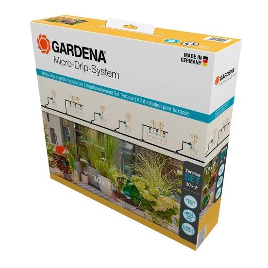 Gardena Start-Set Tropfbewässerung für Terrassen Micro-Drip-System