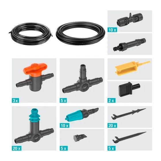 Start-Set Tropfbewässerung für Terrassen Micro-Drip-System