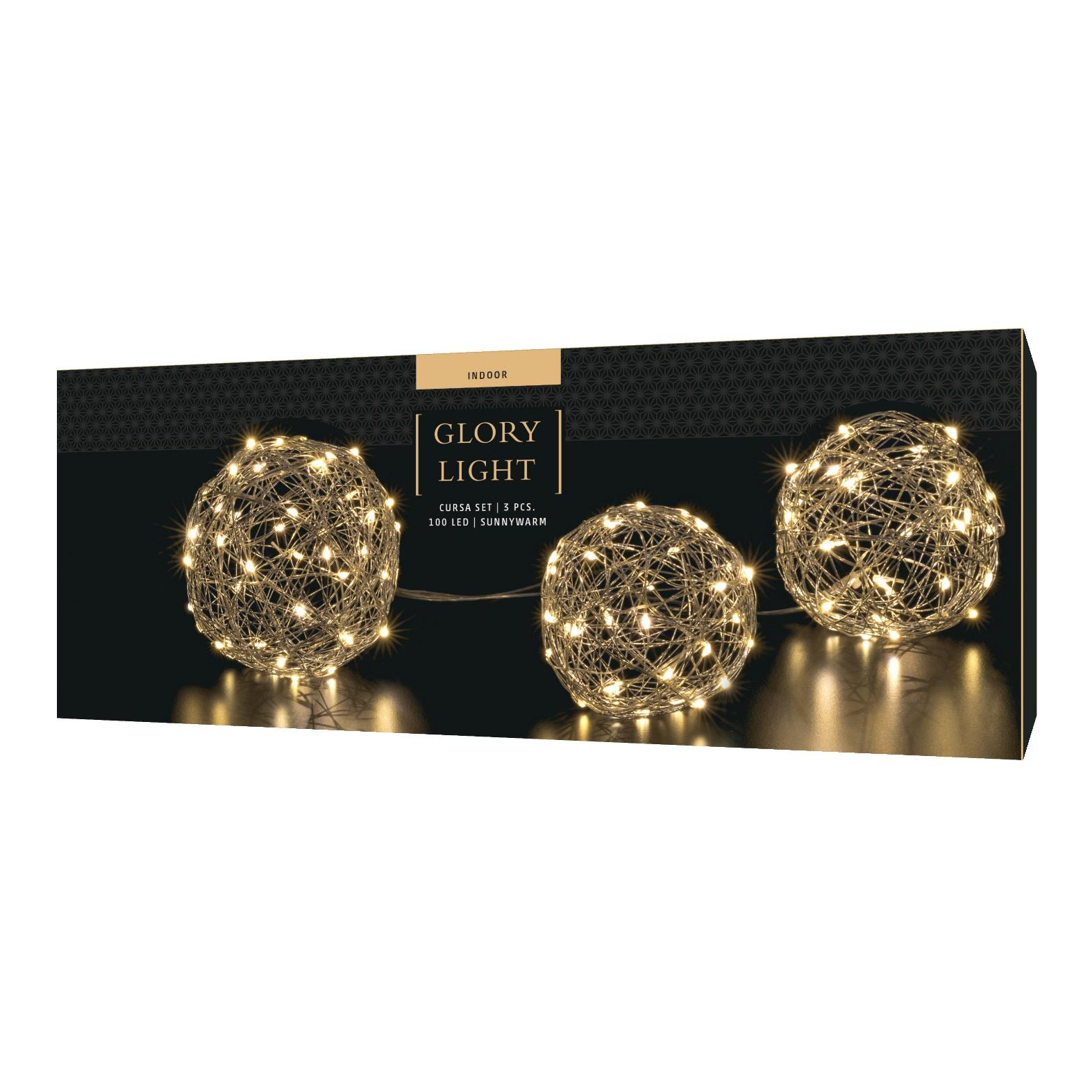 Cursa 3er-Set LED-Bälle Cursa 3er-Set LED-Bälle