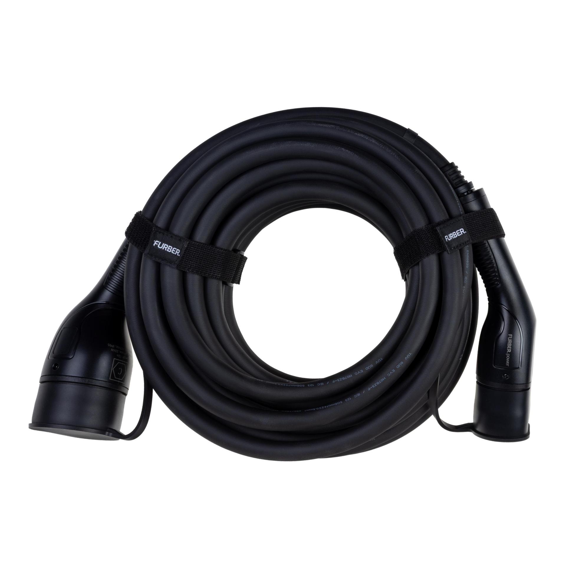 Ladekabel FREYJA Typ 2, 22 kW