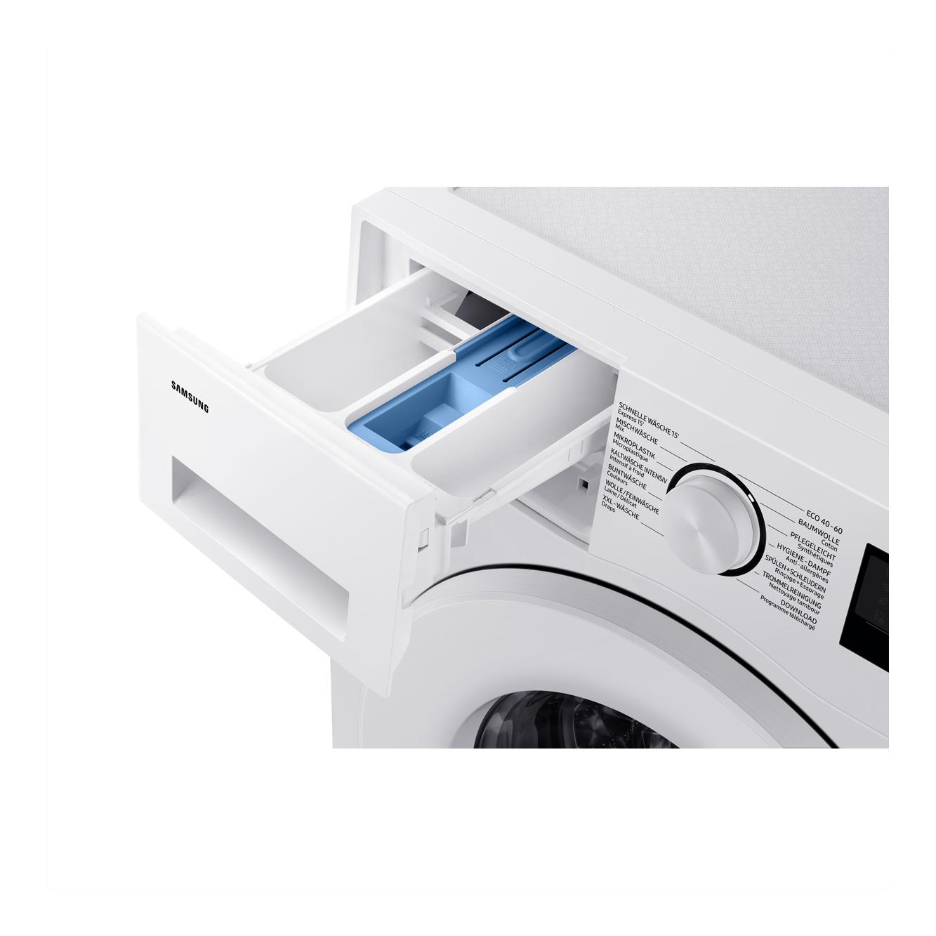 Waschmaschine WW5000, 8kg, Carved White mit Dienstleistung