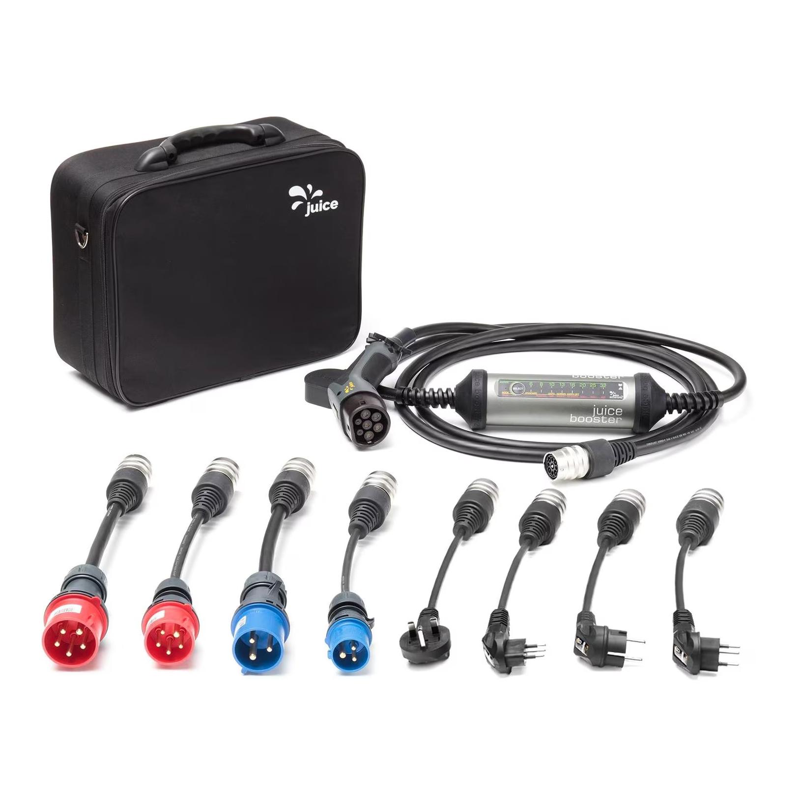 Mobile Wallbox Juice Booster 2 (22kW) Europe Traveller Set