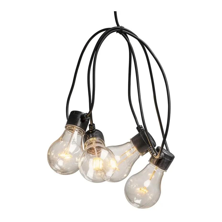 Konstsmide LED beer garden chain, clear