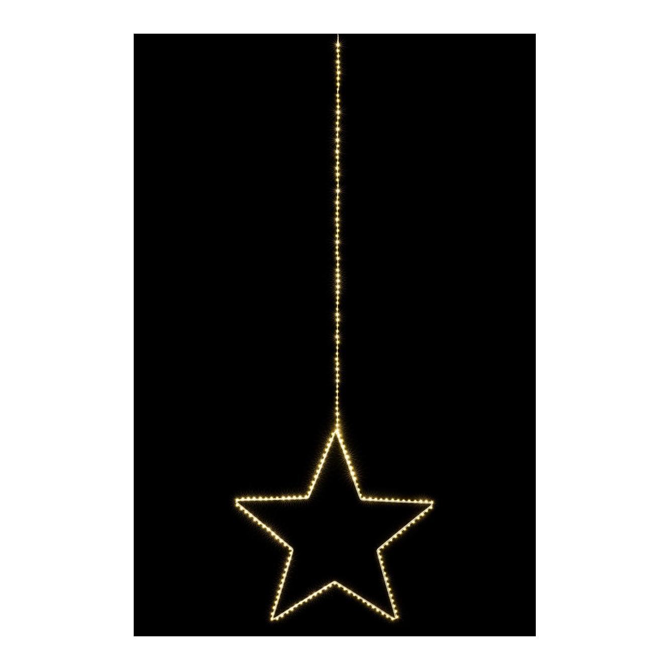 Filigran leuchtender Stern Angel