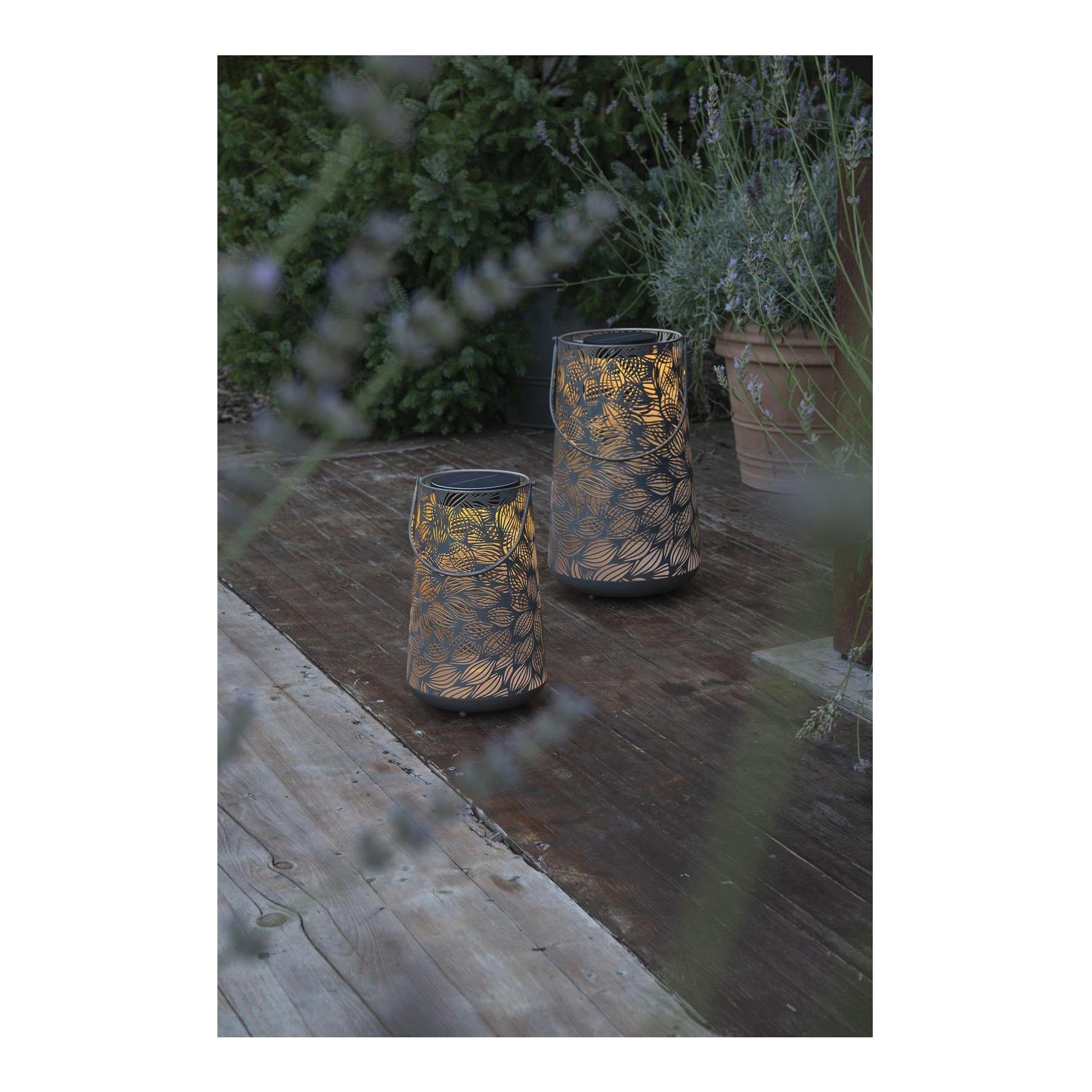 Solar Antic Lantern Flora