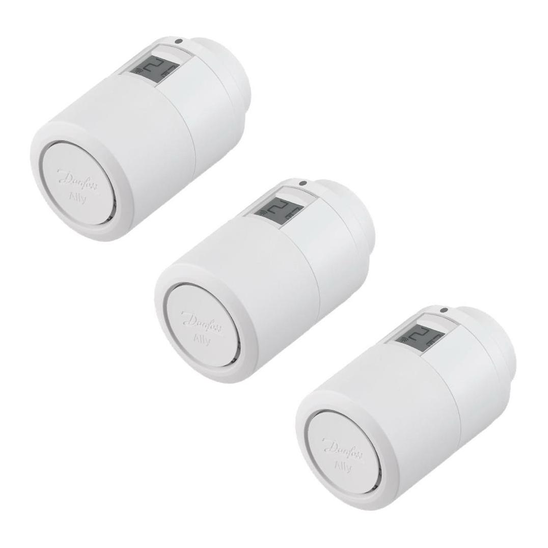 Danfoss Ally™ Elektronischer Heizkörperthermostat, 3er Set