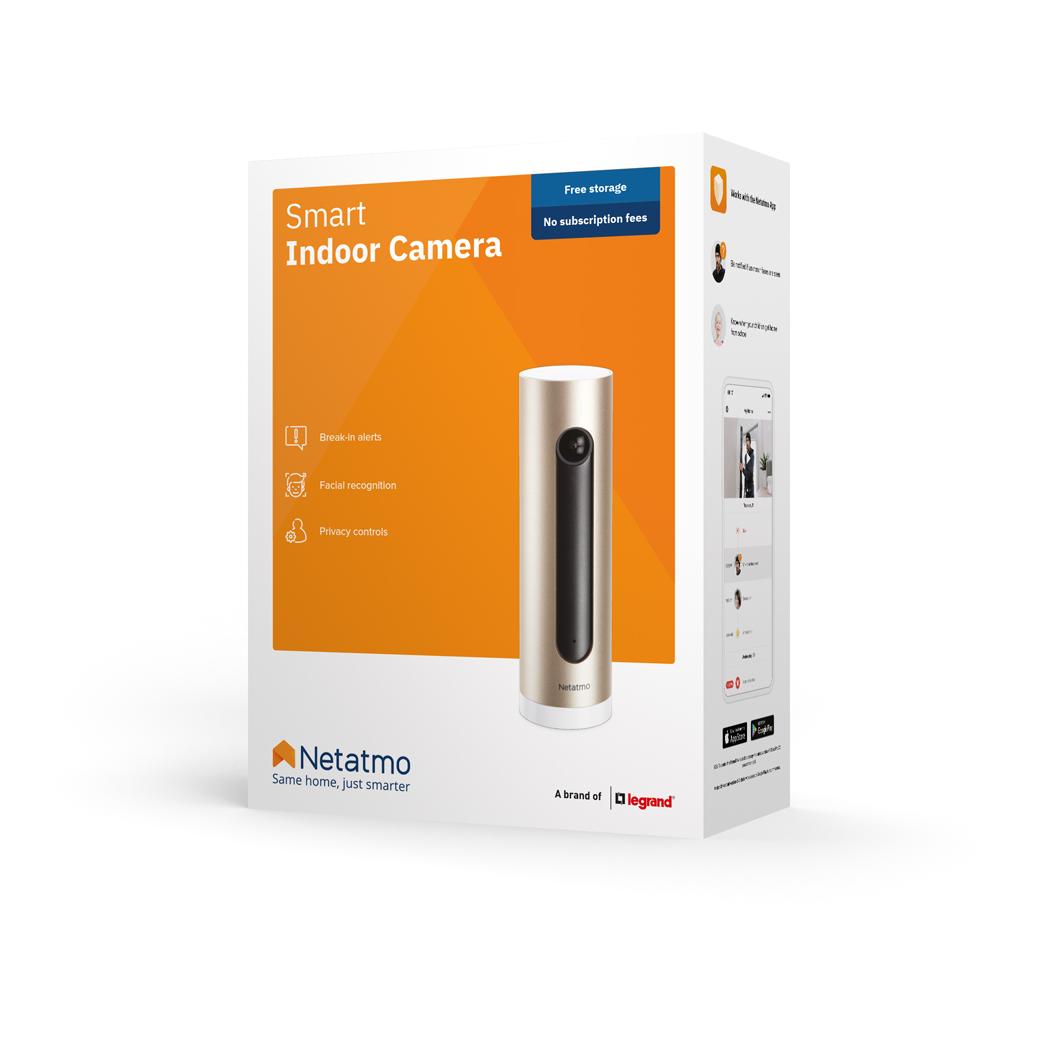 Netatmo Smart indoor camera - Welcome - Gold