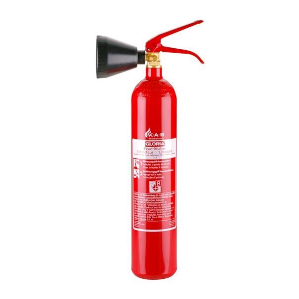 Gloria Feuerlöscher CO2 Brandklasse BC