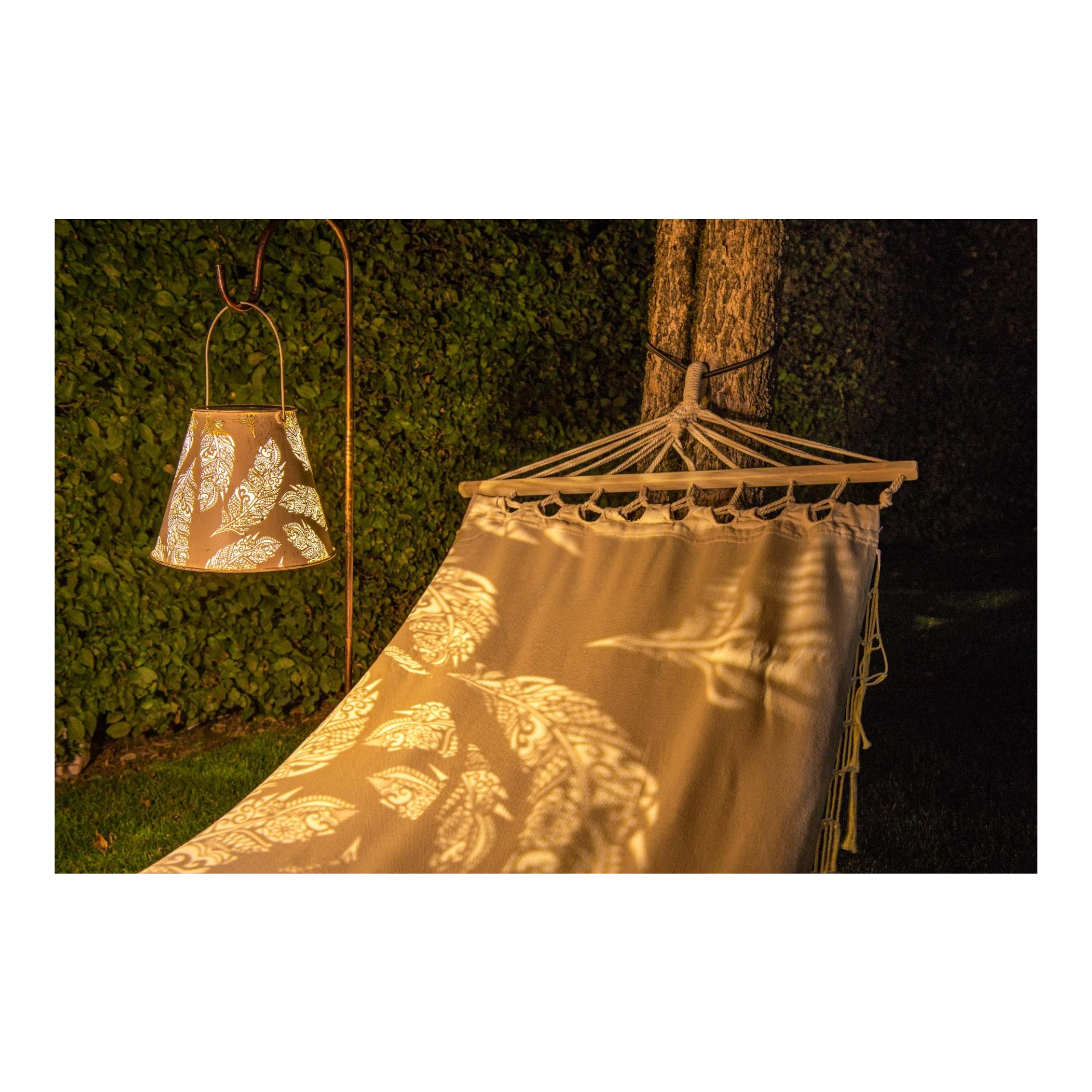 STT Solar Laterne Antik, Feder