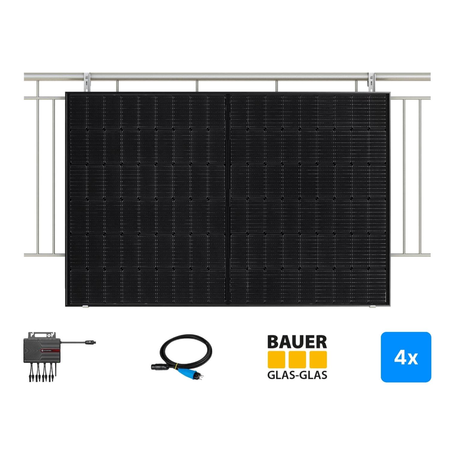 EET EcoMate Hook 1780W - Balkonkraftwerk für die Geländermontage