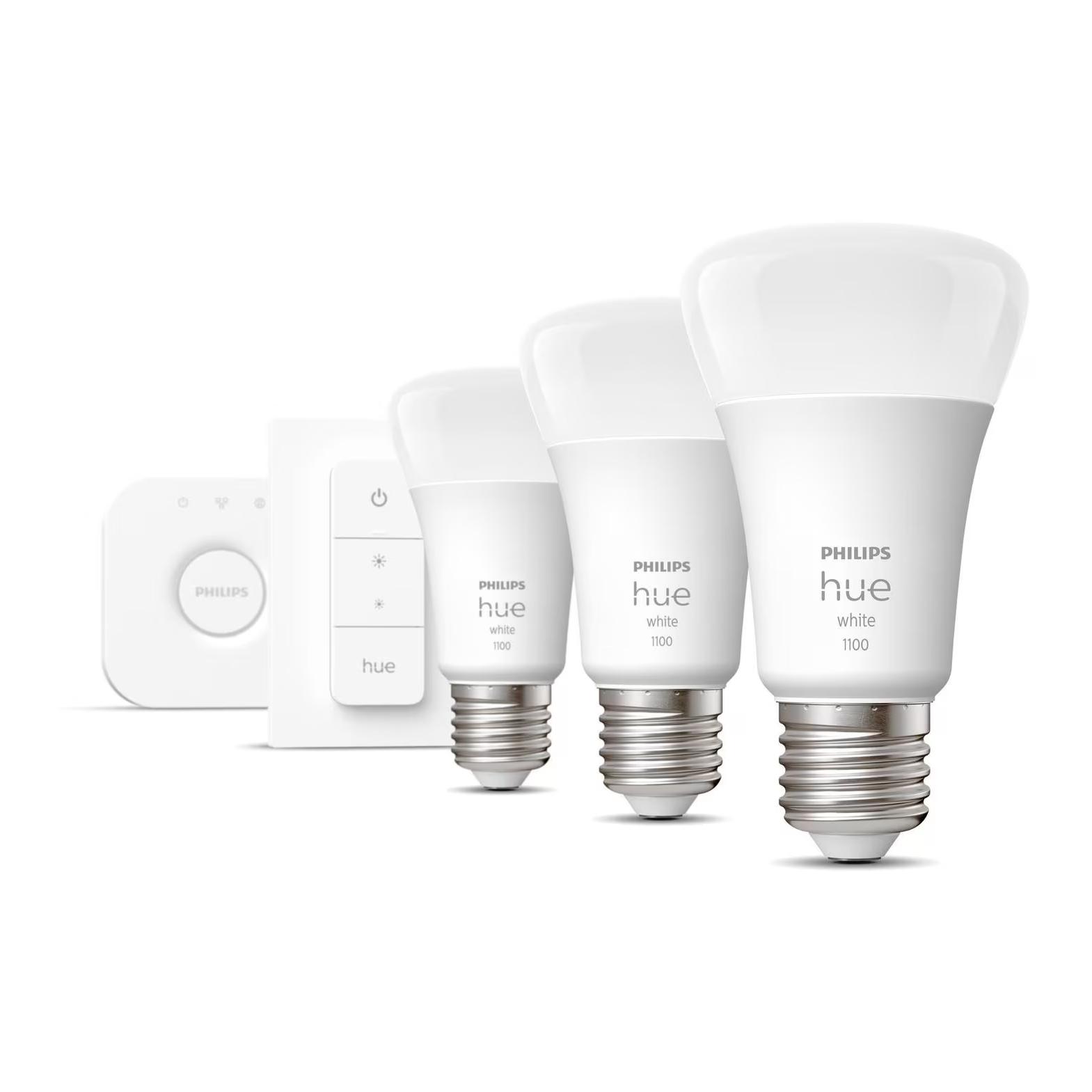 Starterset White E27 3er Starter Set + Dimmer 1055 lm Starterset White E27 3er Starter Set + Dimmer 1055 lm