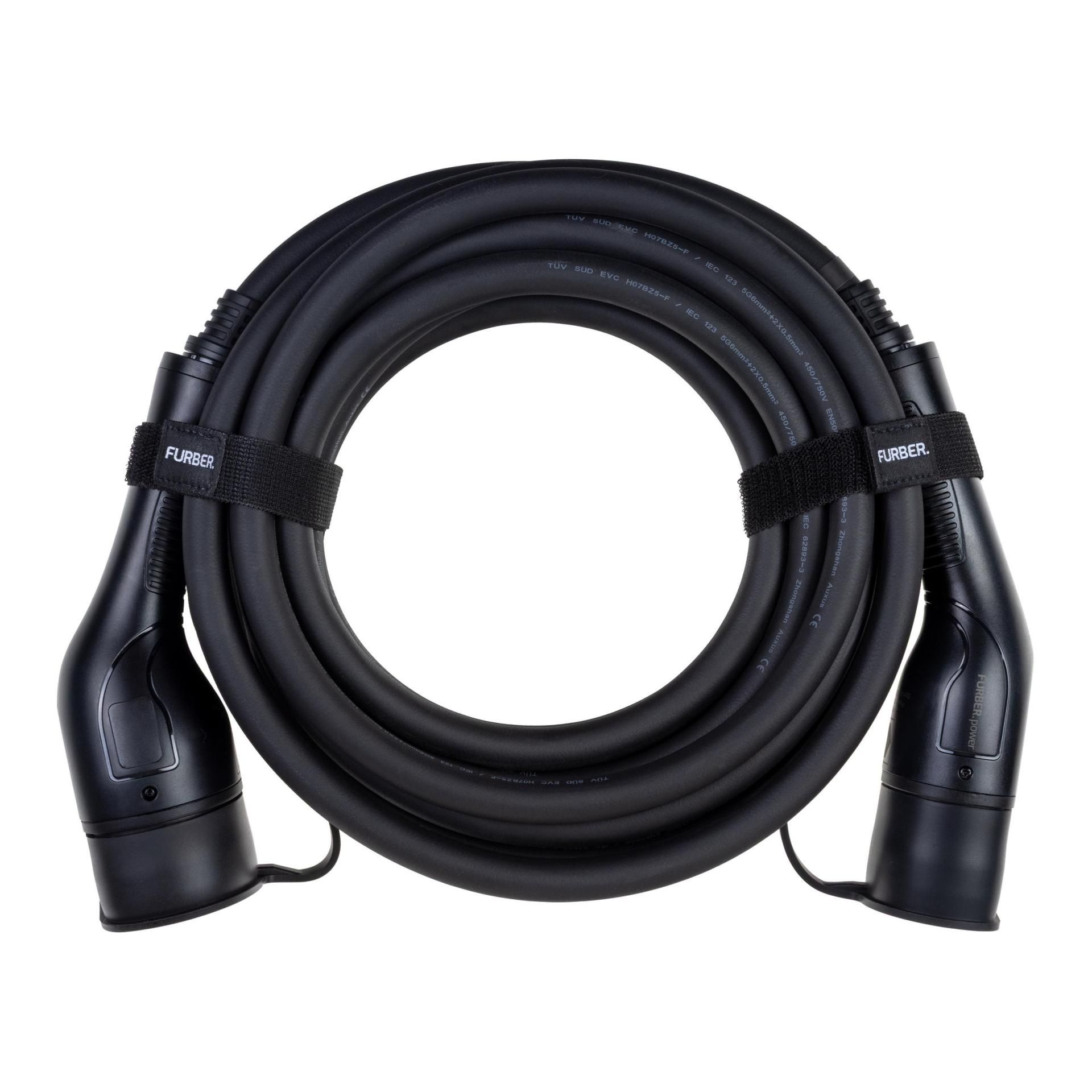 Charging cable FREYJA type 2, 11 kW