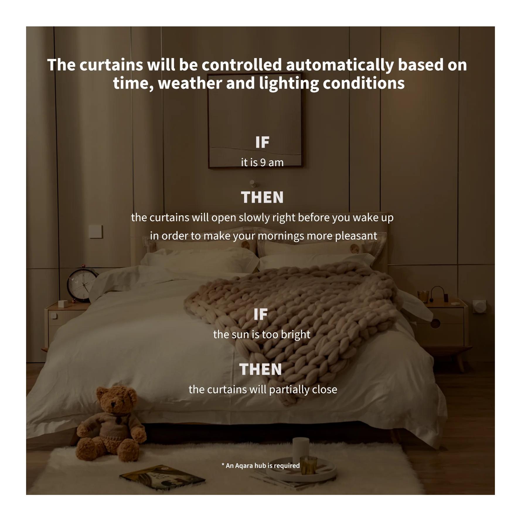 Vorhangmotor E1 - Stangenversion