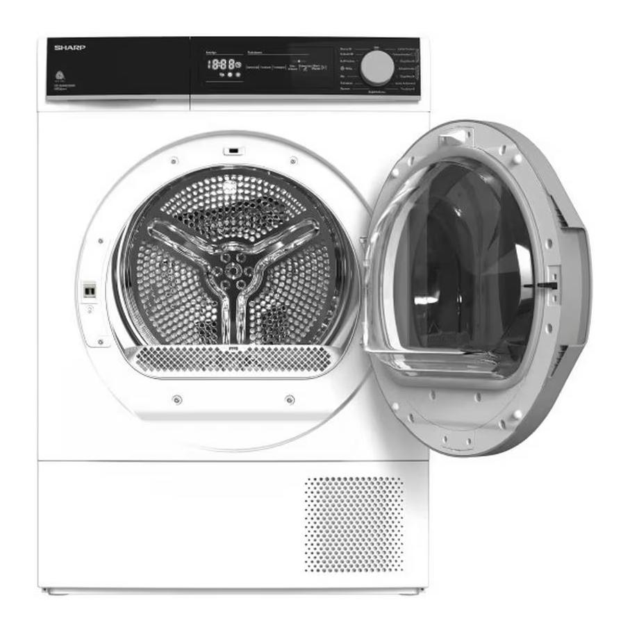 Tumble dryer KD-NHH8S8GW3-EN Right with service