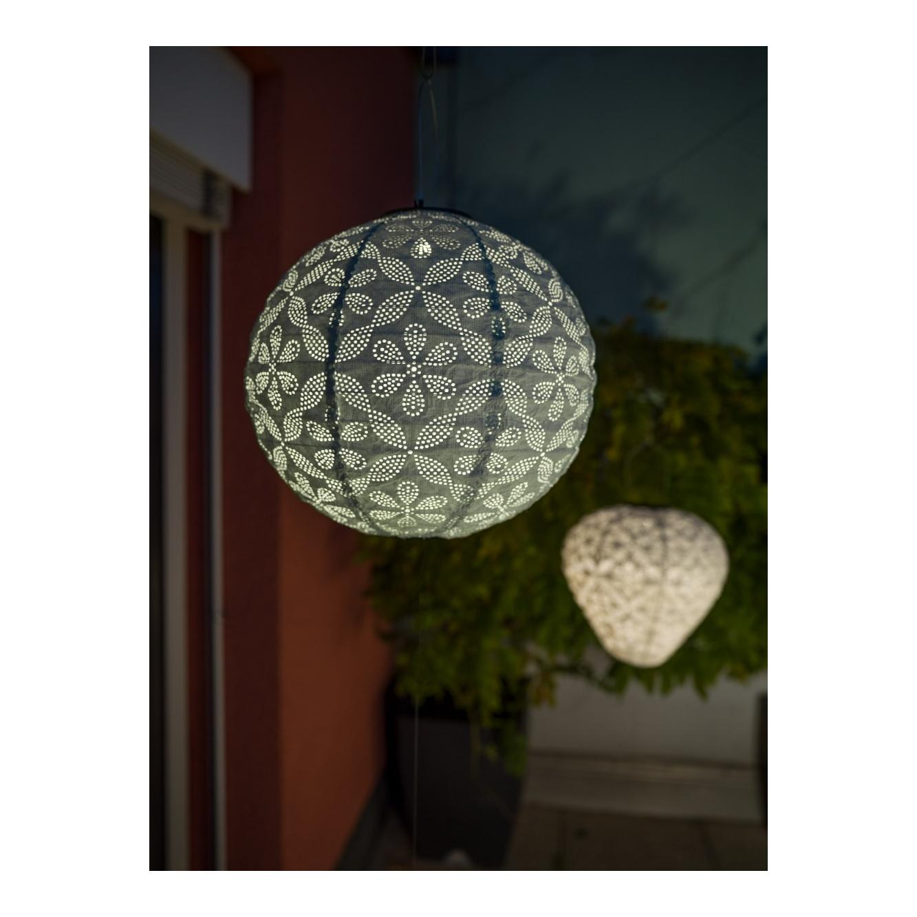Solar Lampion Lightblue, rund Solar Lampion Lightblue, rund