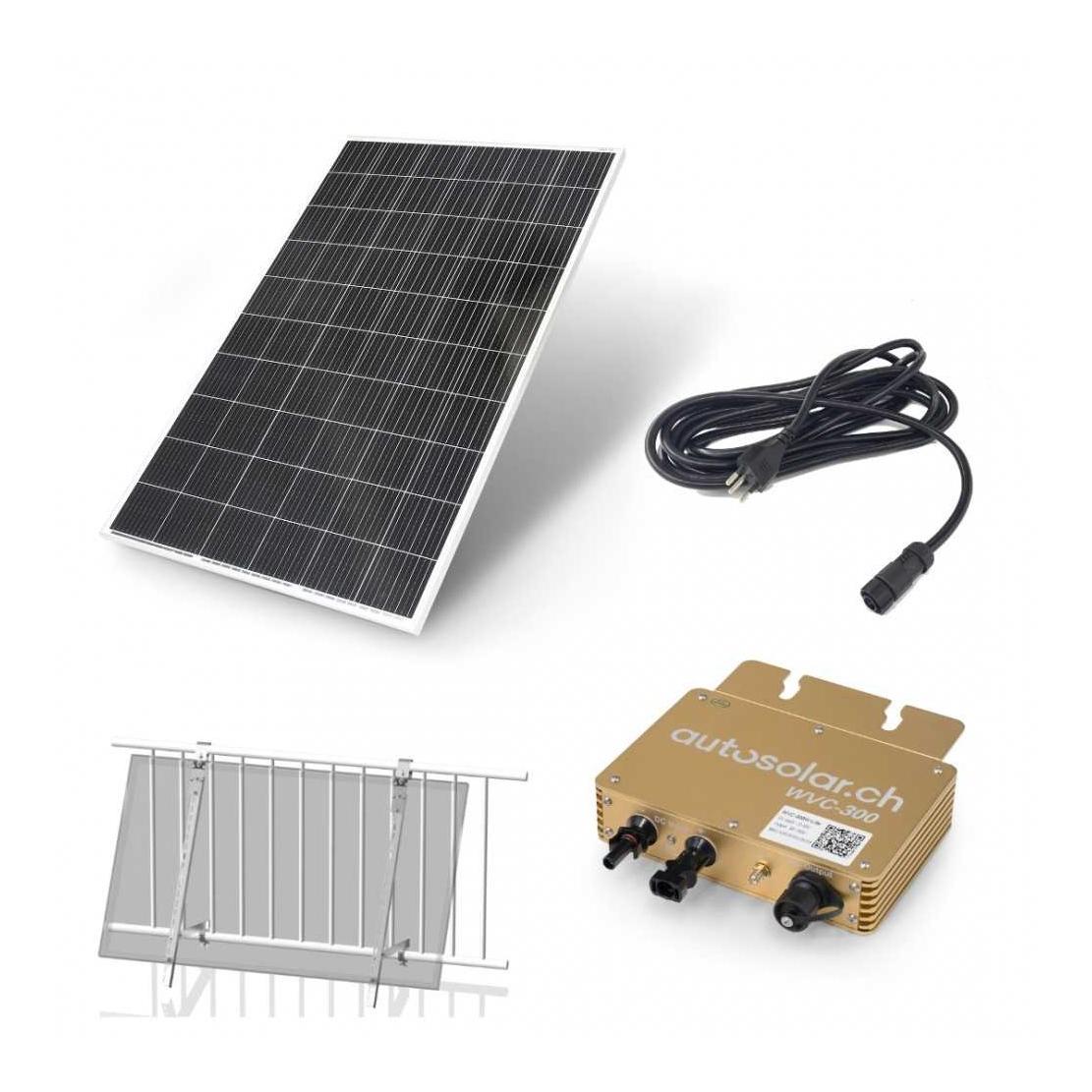 autosolar Balkonkraftwerk mit 335 Watt