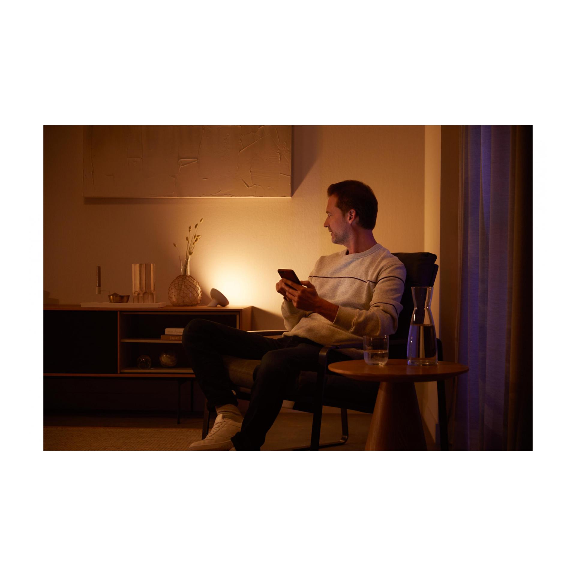 Lampe de table Hue White & Color Ambiance Bloom Blanc Lampe de table Hue White & Color Ambiance Bloom Blanc