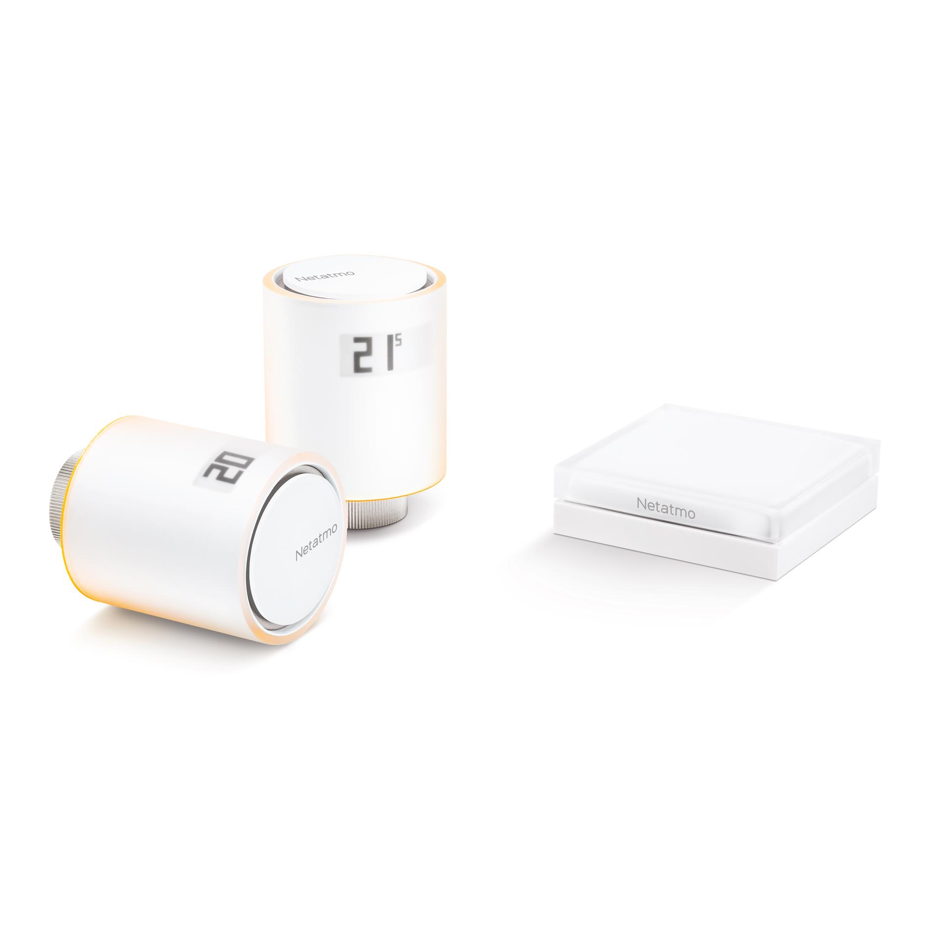 Netatmo Smarte Heizkörperthermostate - Starterpaket