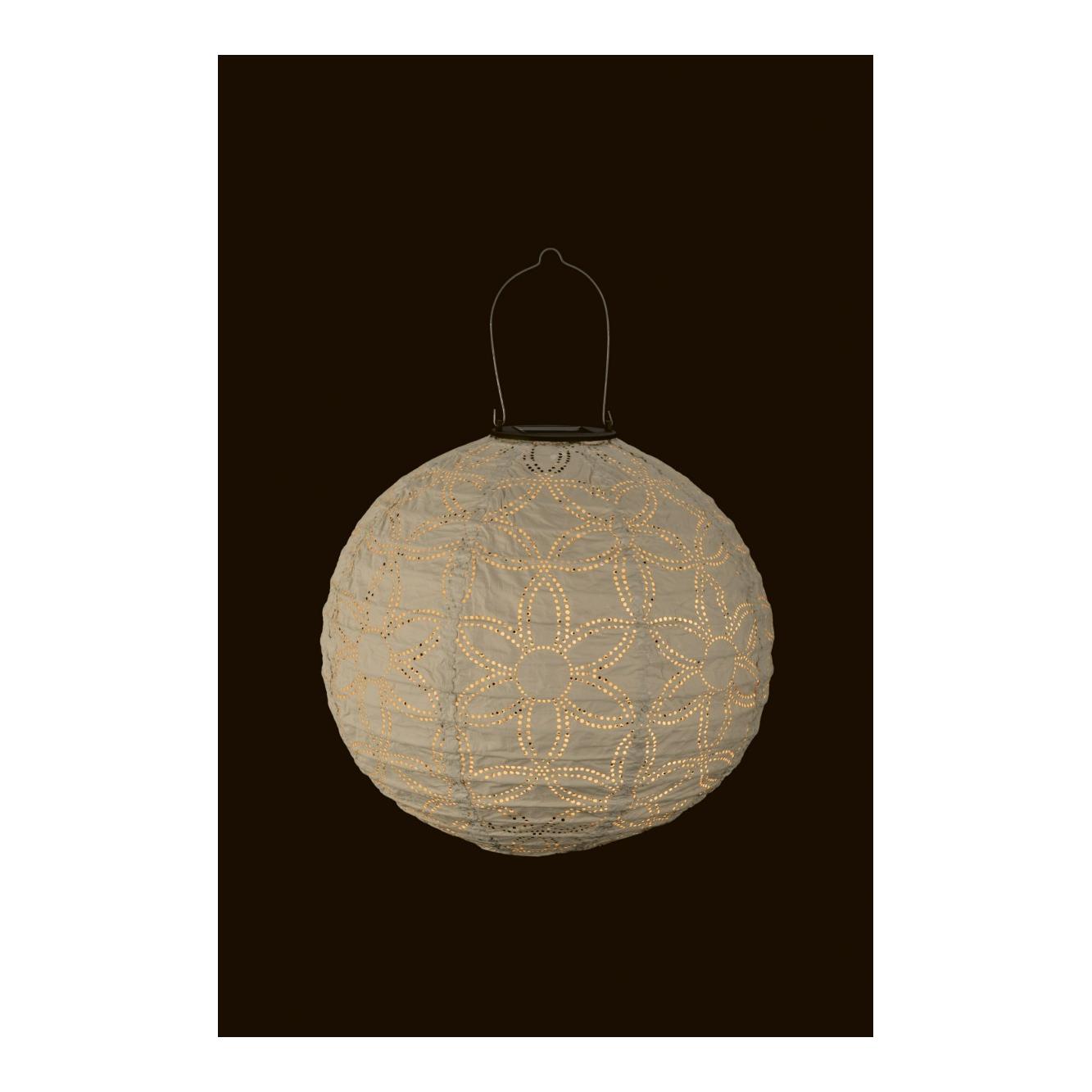 Solar Lampion Sand, rund Solar Lampion Sand, rund