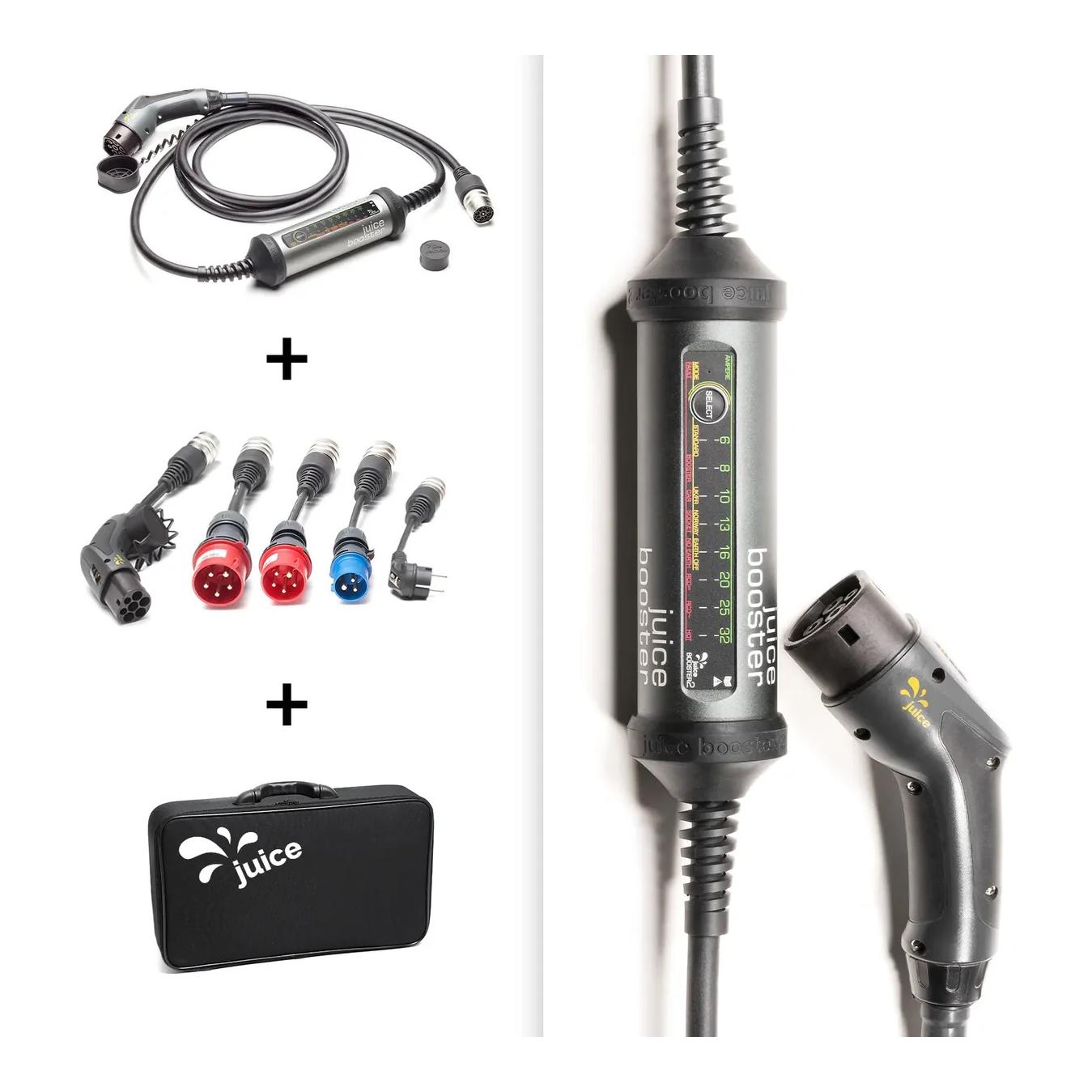 Mobile Wallbox Juice Booster 2 (22kW) Europe Traveller Set