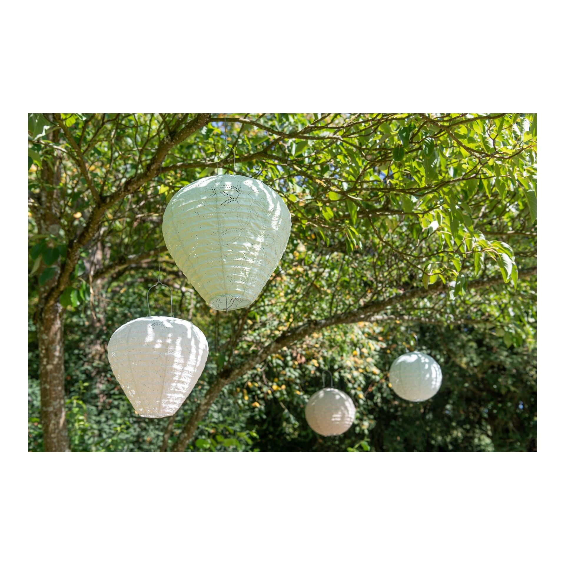 Solar Lampion Tropfen Solar Lampion Tropfen