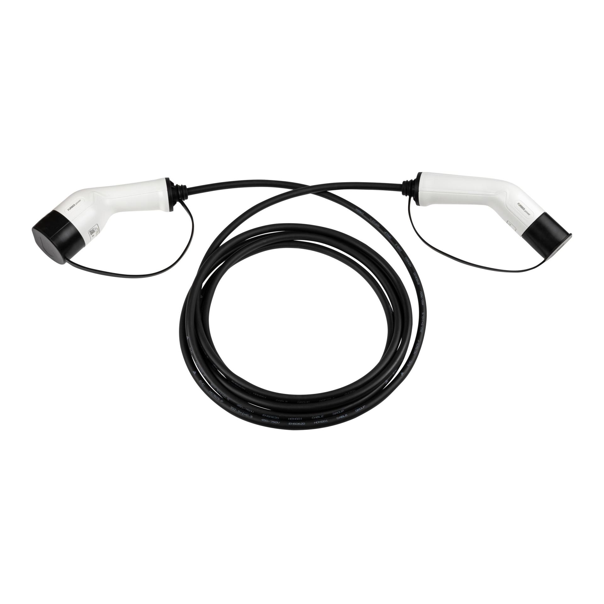 FURBER.power Ladekabel THOR Typ 2 - gerades Kabel