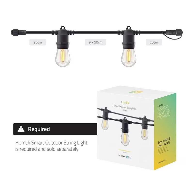 Gartenleuchte String Light 5m Verlängerung Gartenleuchte String Light 5m Verlängerung