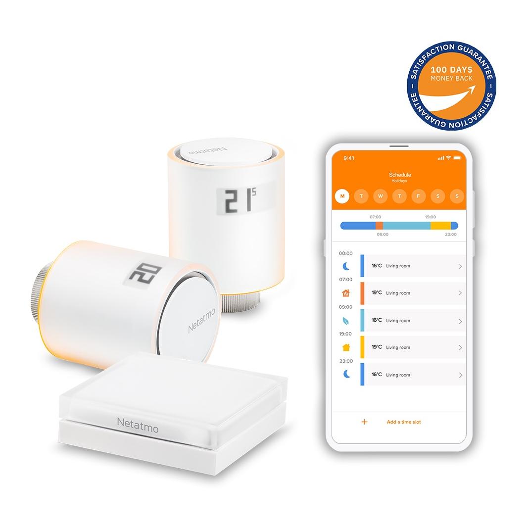 Netatmo Smart radiator thermostats starter pack