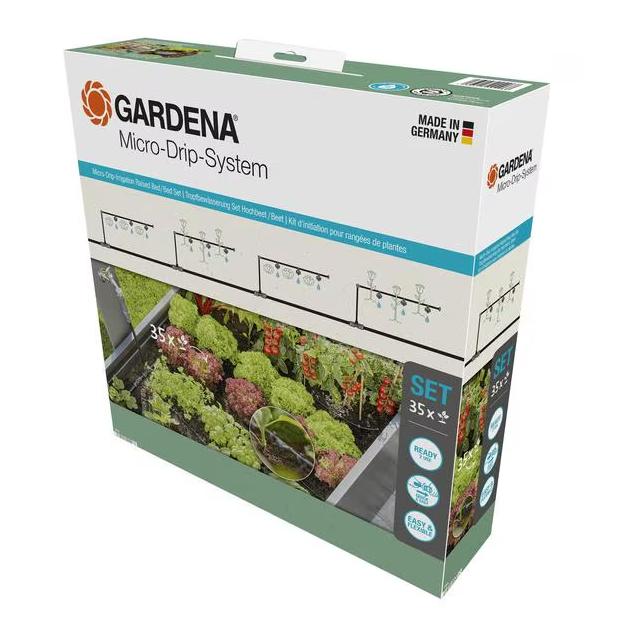Gardena Start-Set Tropfbewässerung für Hochbeete Micro-Drip-System
