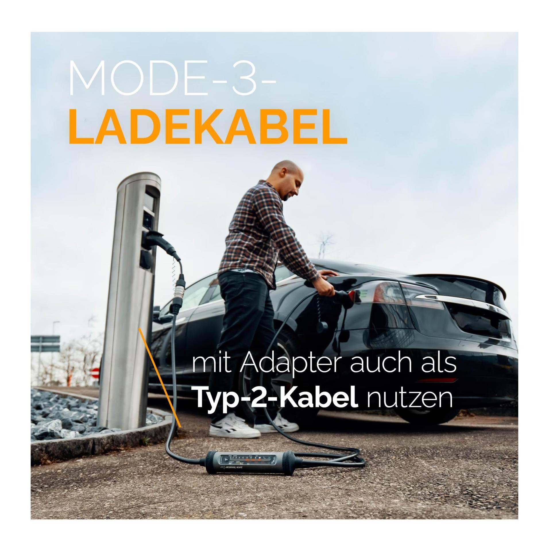 Mobile Wallbox JUICE BOOSTER 3 air Swiss Basic Set