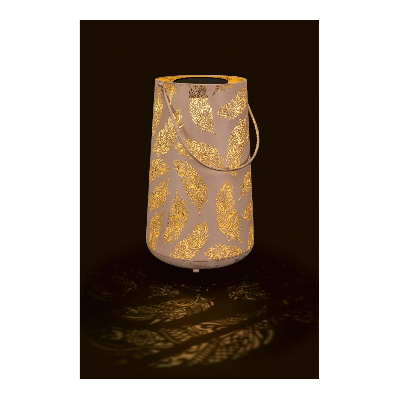 STT Lanterne solaire antique, plume