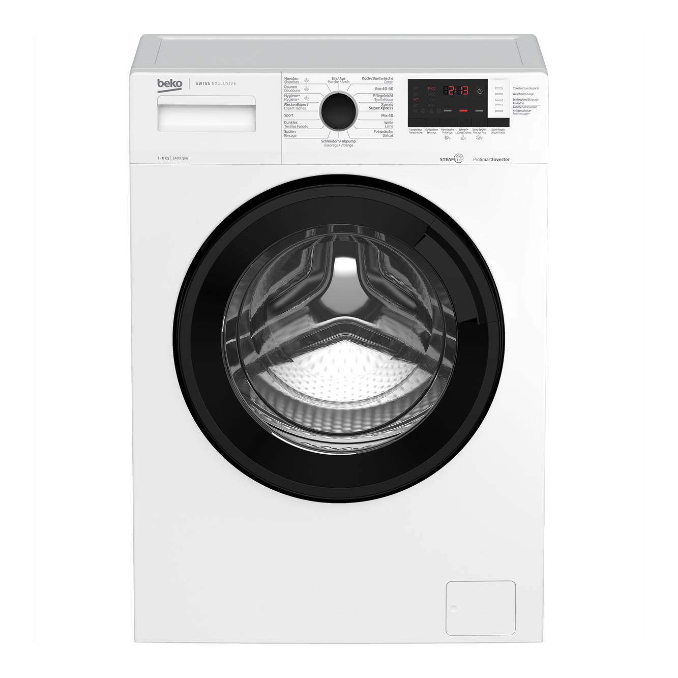 Beko Waschmaschine WM215, 8kg, A mit Dienstleistung