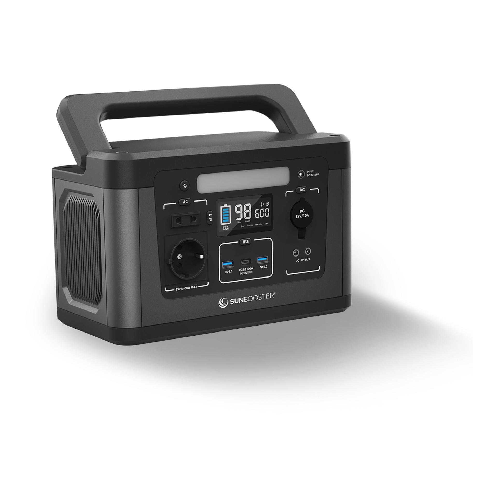 Sunbooster 120 + Powerstation 600 Sunbooster 120 + Powerstation 600