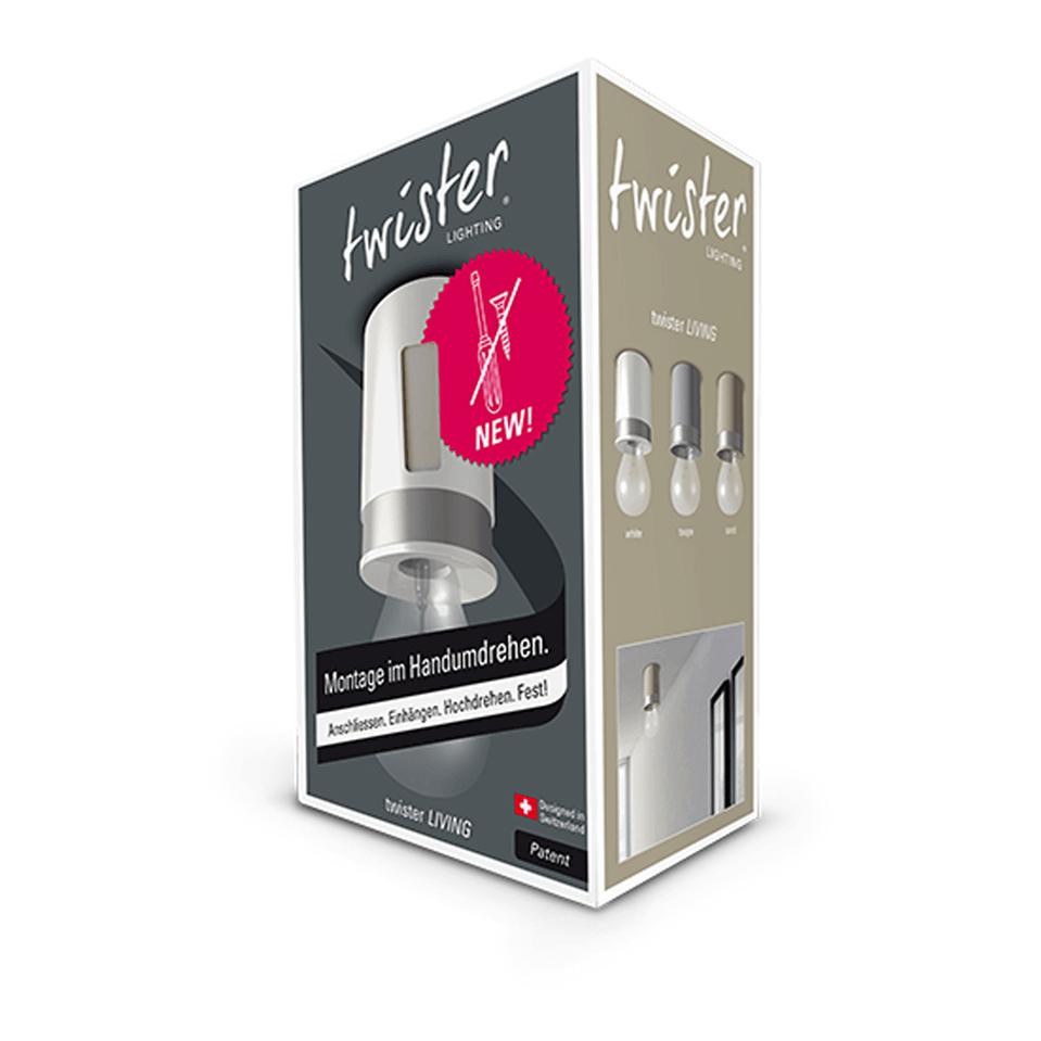 Twister Living Lampenfassung