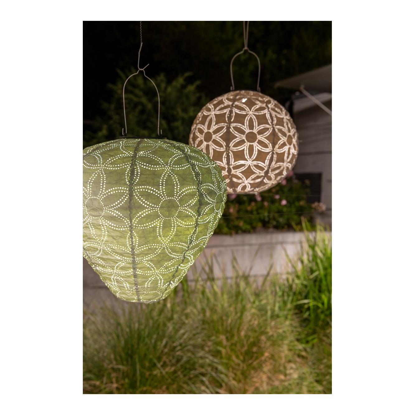 Solar Lampion Sand, rund Solar Lampion Sand, rund