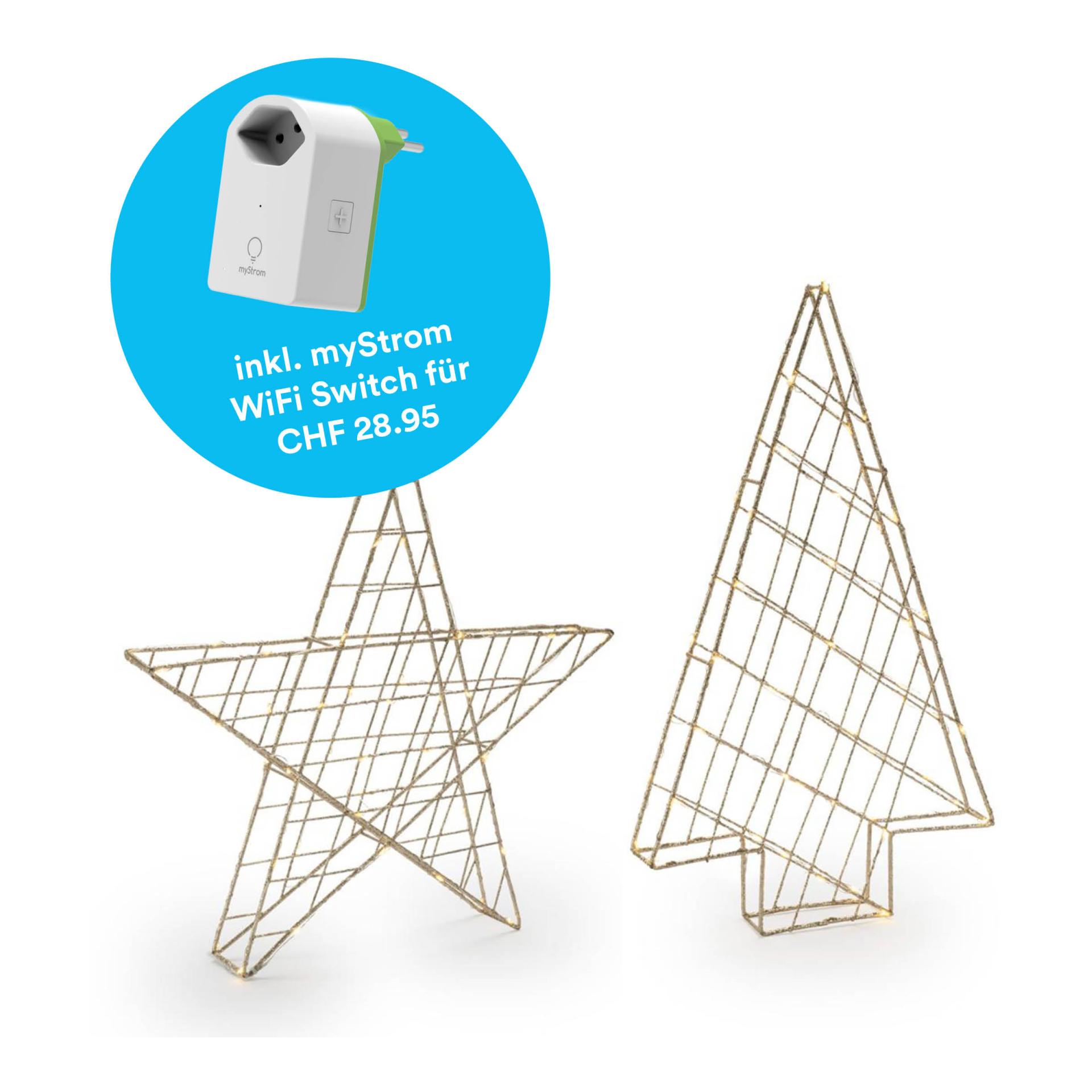 3D-Stern und Baum Svenja – 2er Bundle 3D-Stern und Baum Svenja – 2er Bundle