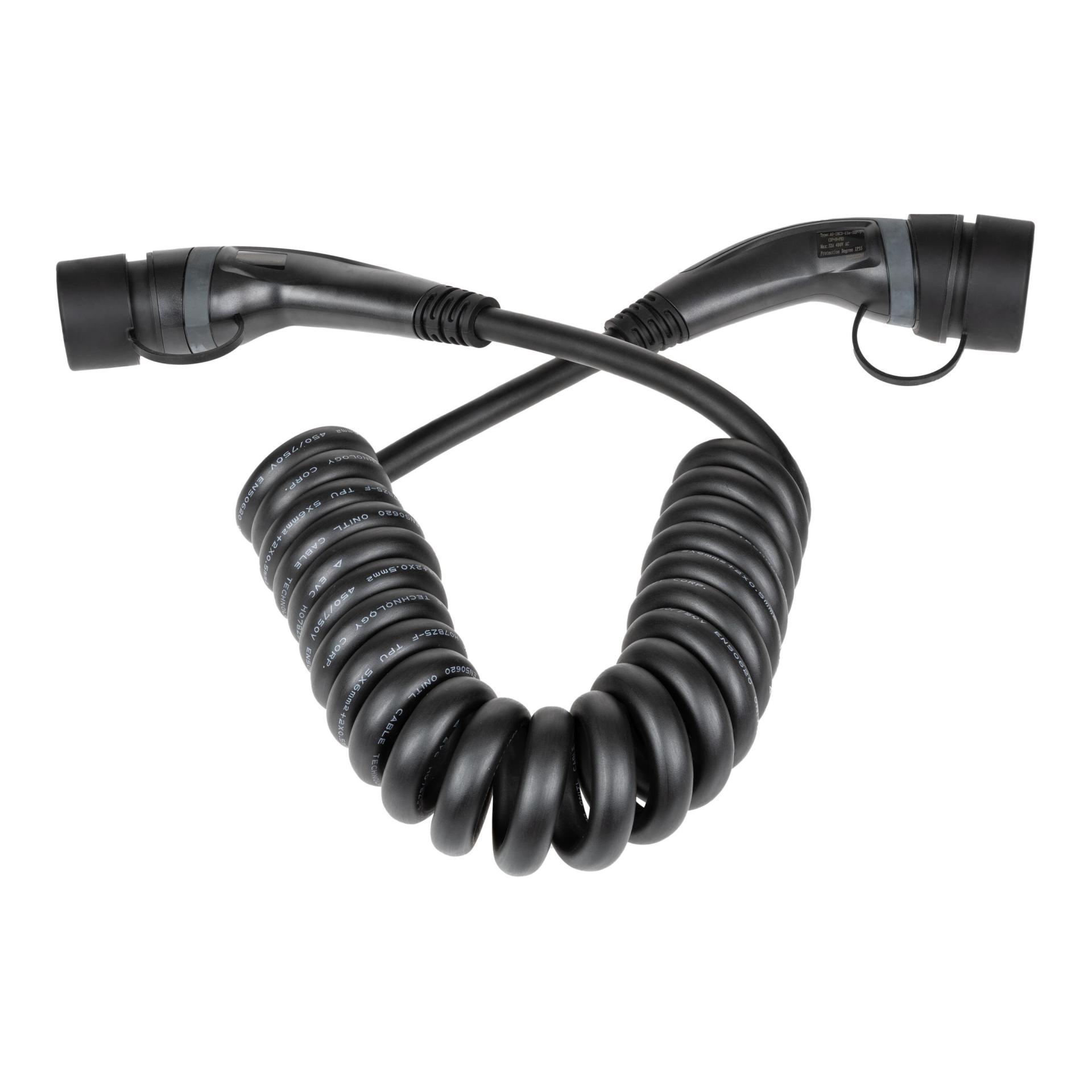 Cordon de charge ODIN type 2, spiralé