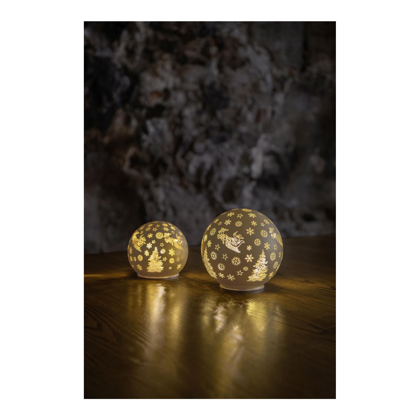Glass Ball Set gold