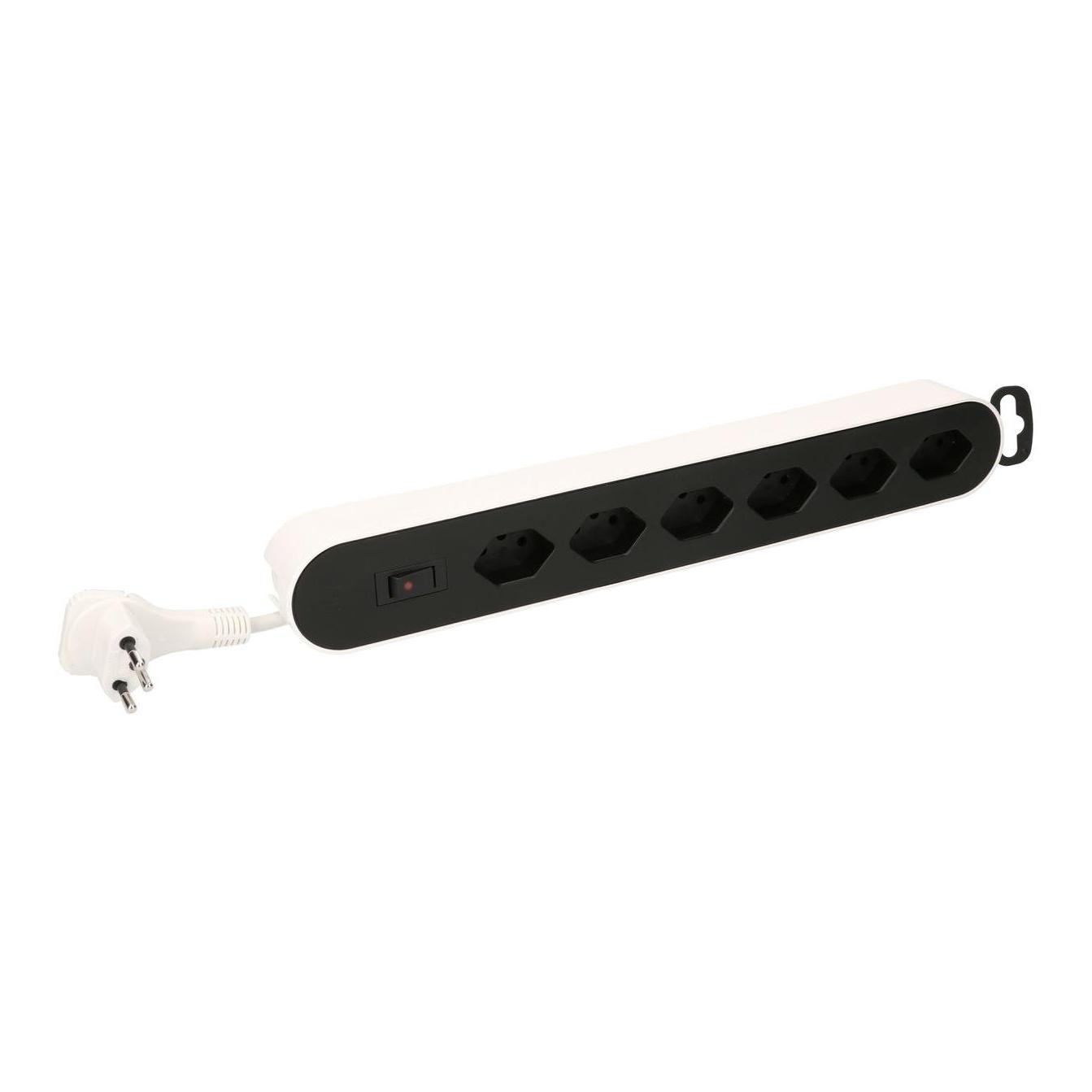 Max Hauri Steckdosenleiste Design Line 6x T13