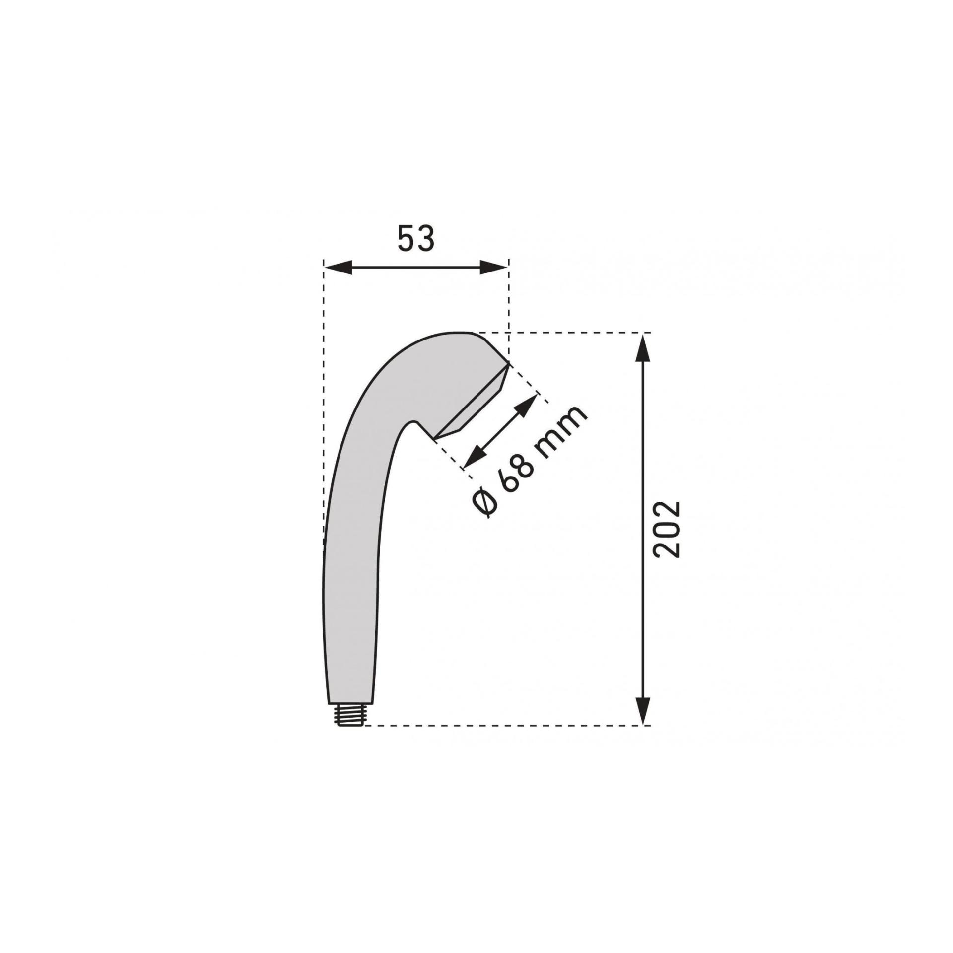 Handbrause Puma 1 Strahlart