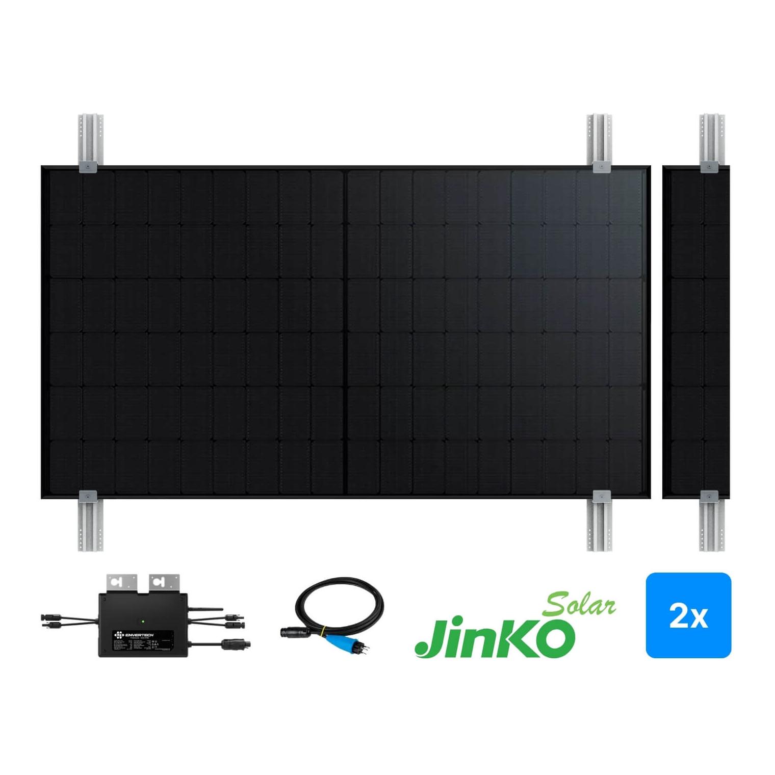 EET LightMate Wall - Balkonkraftwerk für die Wandmontage