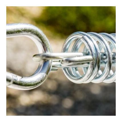 Spannfeder für Sonnensegel