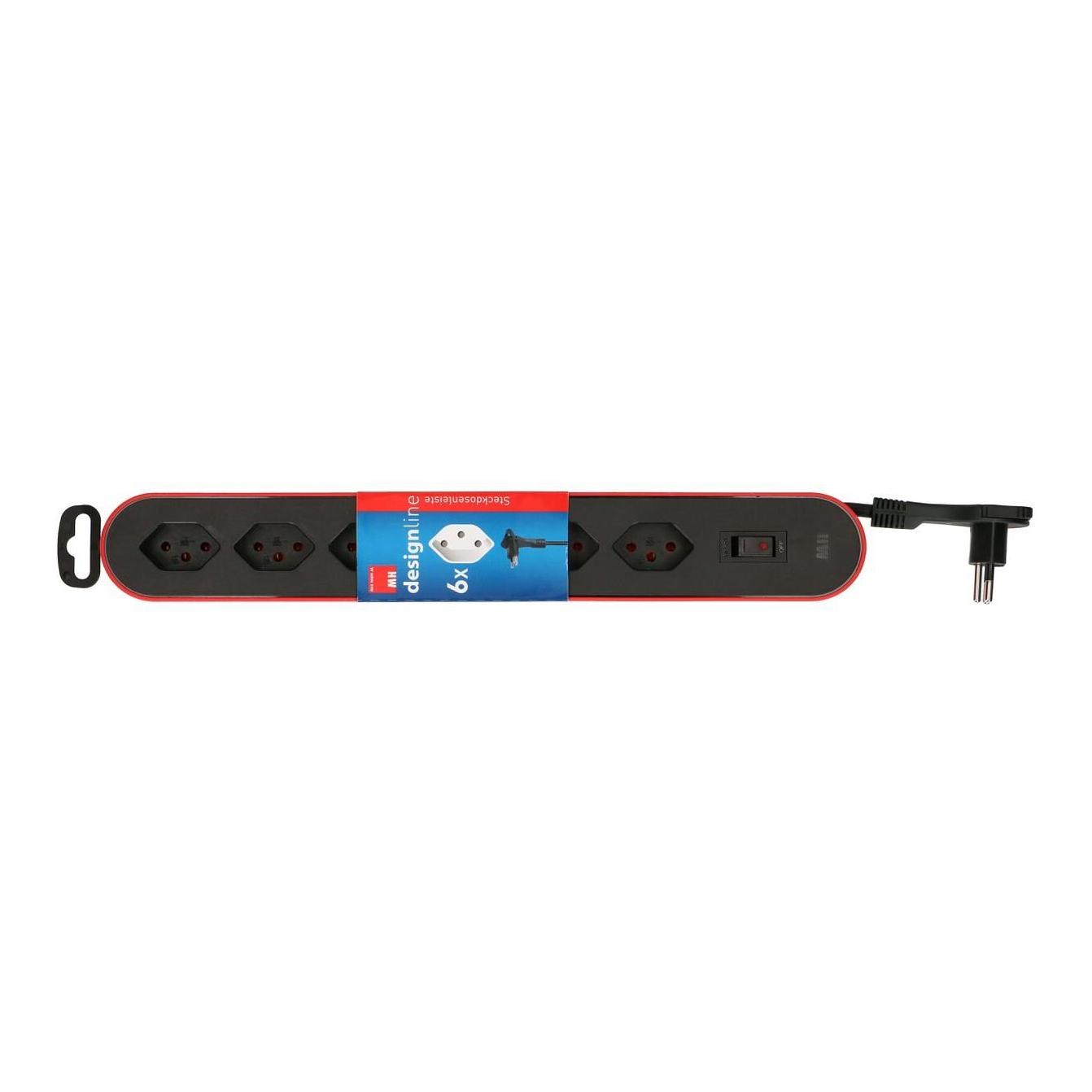 Steckdosenleiste Design Line 6x T13 Steckdosenleiste Design Line 6x T13