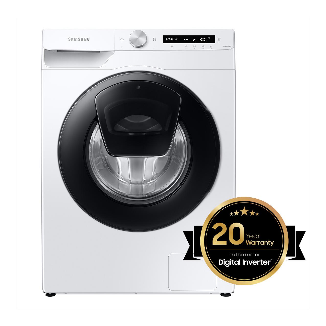 Samsung Waschmaschine WW5500, 9kg, Carved Black mit Dienstleistung