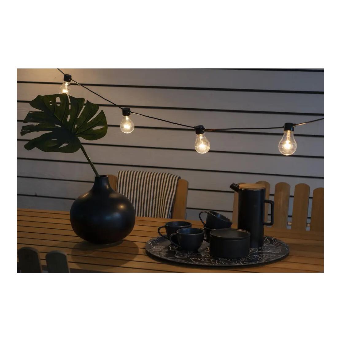 Chaîne de jardin de bière LED, claire Chaîne de jardin de bière LED, claire