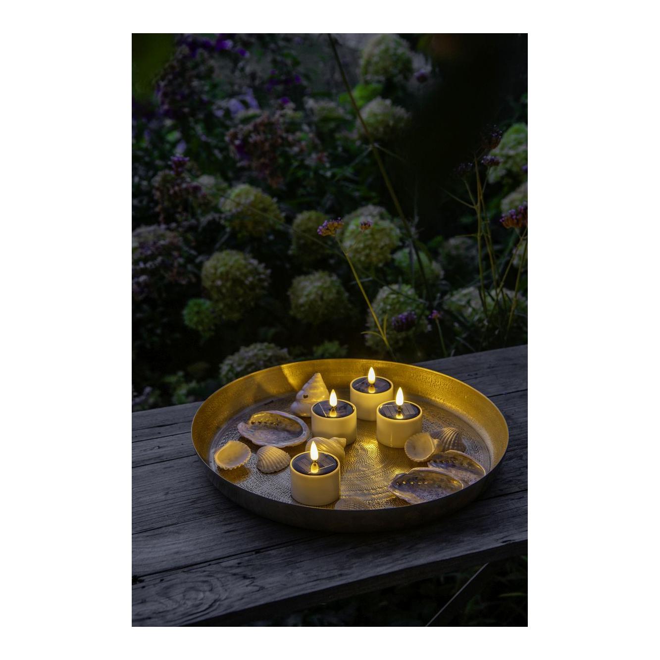 Solar Tealights 4pcs Solar Tealights 4pcs